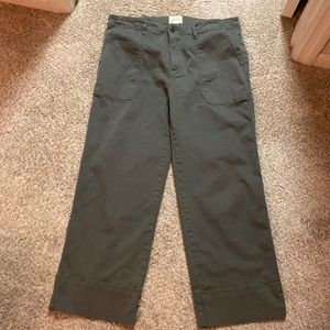 Sanctuary wide leg olive pants